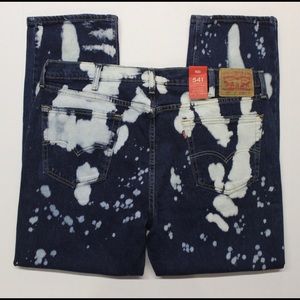 Levi's 541 Athletic Marvelous Paint Jeans - 38x30